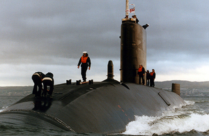 Sites for submarine dismantling consultations confirmed