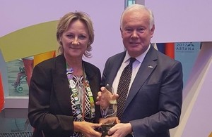 UK Pavilion at Astana Expo 2017 scoops 2 design awards