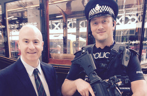 CNC officers thanked for their support to BTP