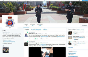 Civil Nuclear Constabulary joins Twitter