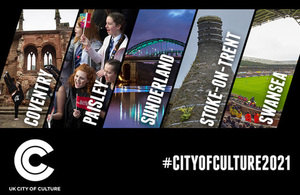 Celebrate your shortlisted 2021 UK City of Culture City