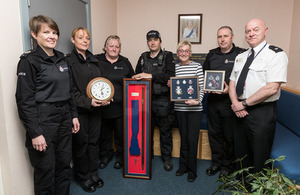 CNC memorabilia donated to Dounreay policing unit