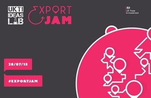Help design the future of export support at UKTI 'Export Jams'