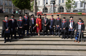 Graduation ceremony takes place for UK’s first Degree apprentices