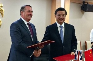 International Trade Secretary signs major deal allowing export of UK seed potatoes to China
