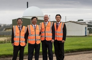 Japanese Ambassador to the UK visits Dounreay