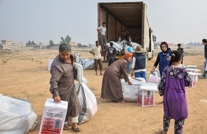 New UK support for people of Mosul as Iraq winter sets in