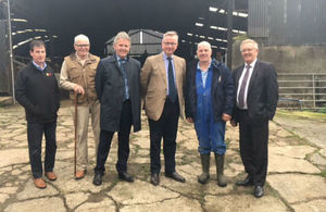 Environment Secretary meets Northern Irish industry leaders on the future of UK agriculture