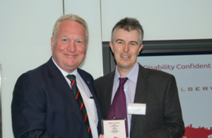Civil Service Diversity & Equality team wins Disability Confident Award