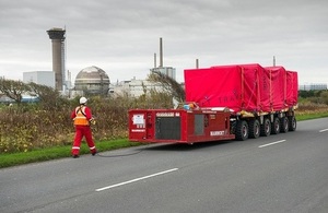 Special delivery at Sellafield to aid clean up
