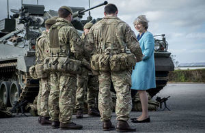 Prime Minister's Christmas 2016 message to the Armed Forces