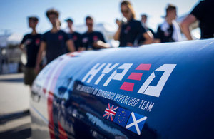 The UK’s first Hyperloop prototype to exhibit at Innovate 2017