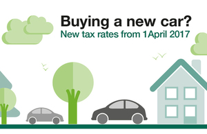 New vehicle tax rates from 1 April 2017