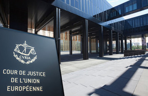 UK to renominate Judge Vajda to the Court of Justice of the European Union (CJEU)