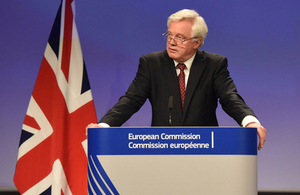 David Davis' closing remarks at the end of EU exit negotiations on 9 10 November