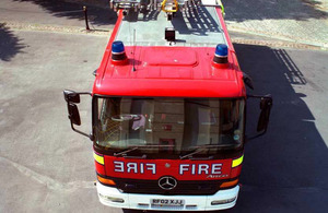 Fire Service College File Picture