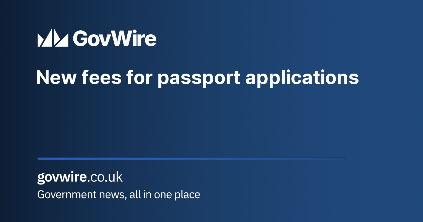 New fees for passport applications New fees for passport applications