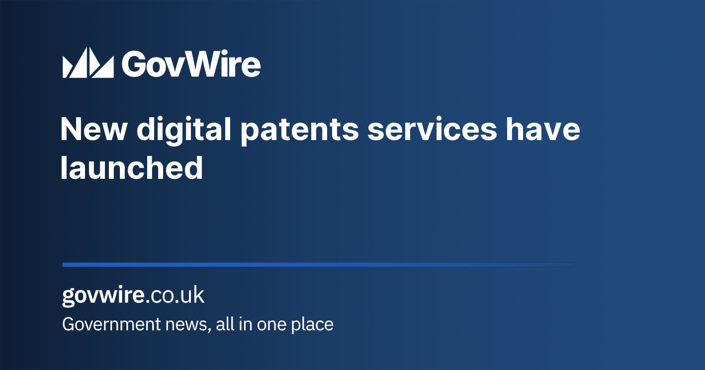 New digital patents services have launched New digital patents services have launched