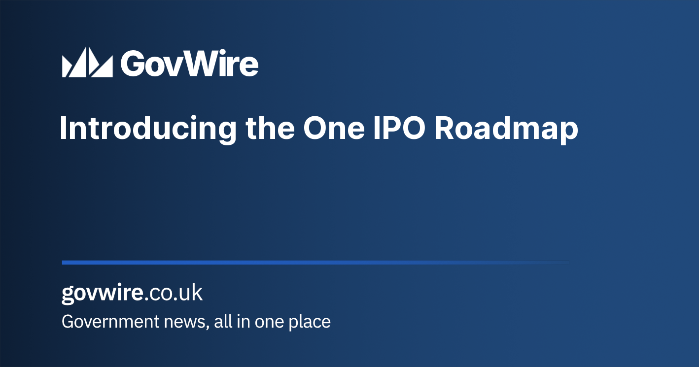 Introducing the One IPO Roadmap Introducing the One IPO Roadmap